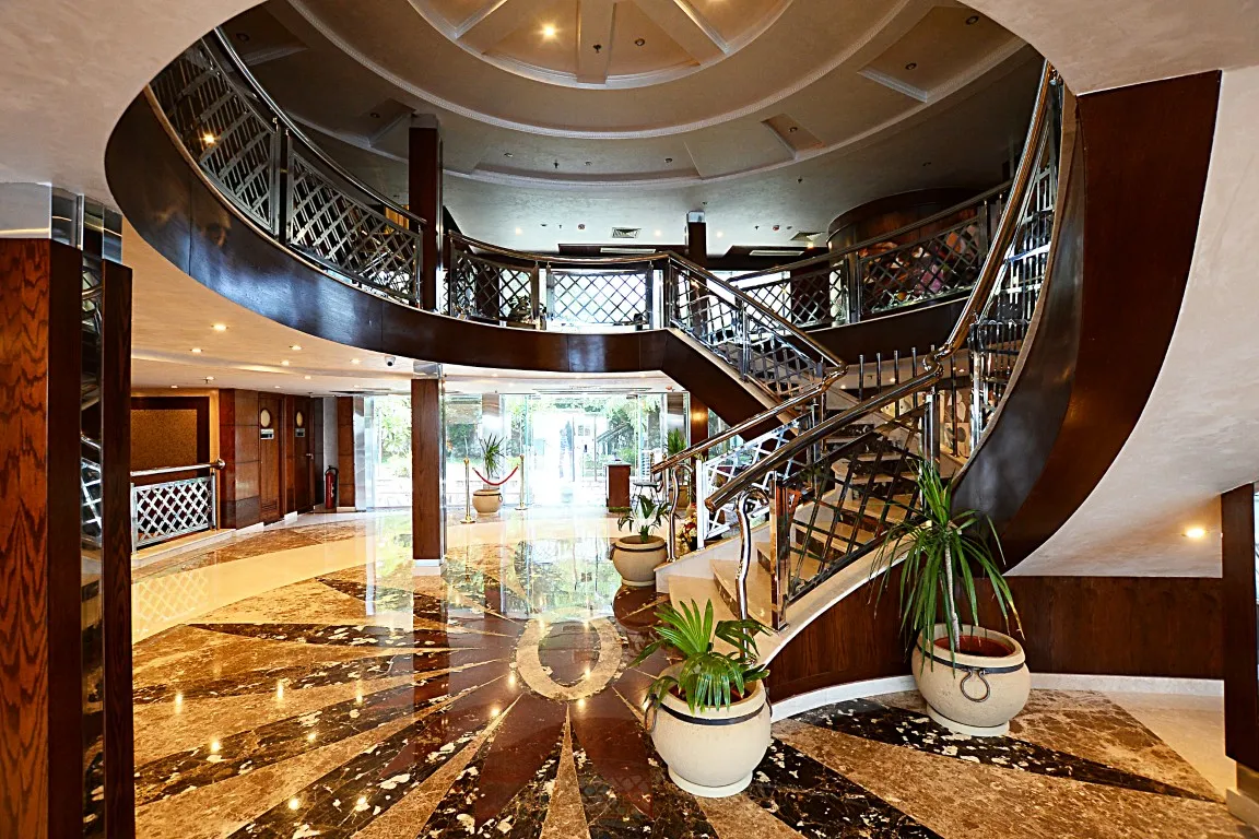 Lobby of the Blue Shadow II Nile Cruise Nile cruise